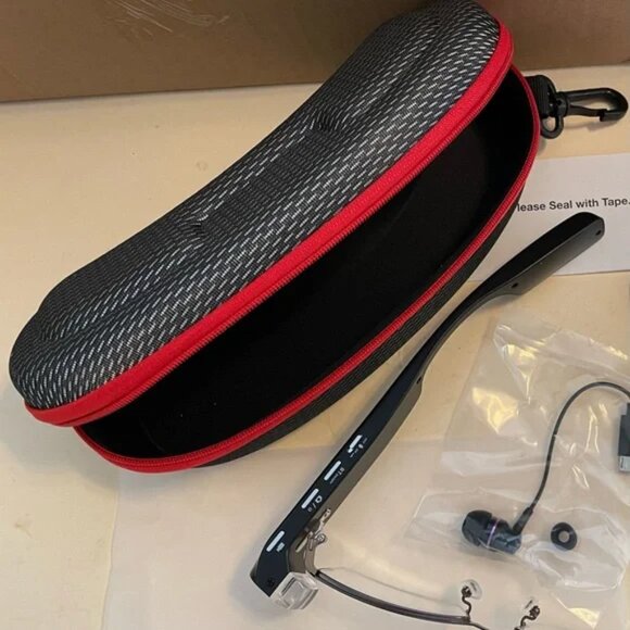 DigiOptix - 1080P HD CAMERA BLUETOOTH EYE GLASSES Spy MOTUS SMART 16GB 12 MP NEW - Picture 7 of 12